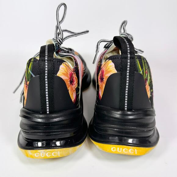 Gucci Technical Knit Floral Run Sneaker - Men’s 12.5 - Picture 5 of 8